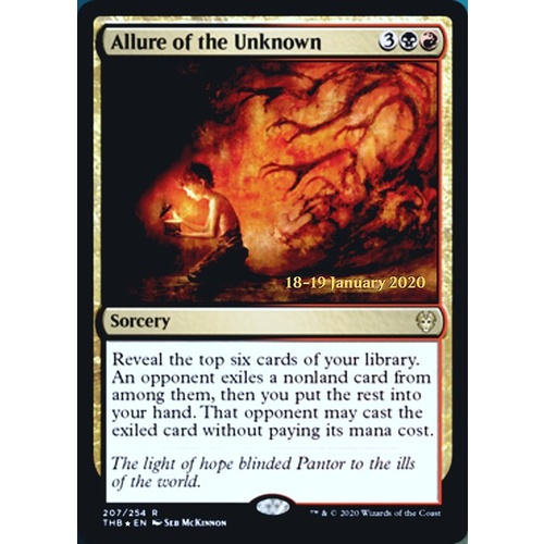Allure of the Unknown (Prerelease) FOIL - THB