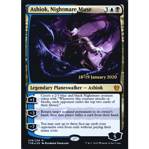 Ashiok, Nightmare Muse (Prerelease) FOIL - THB