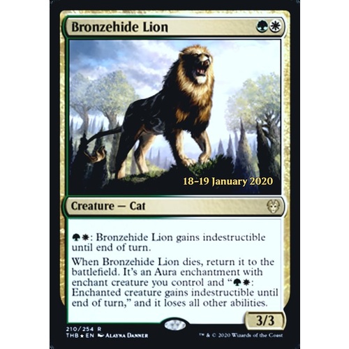 Bronzehide Lion (Prerelease) FOIL - THB