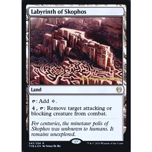 Labyrinth of Skophos (Prerelease) FOIL - THB