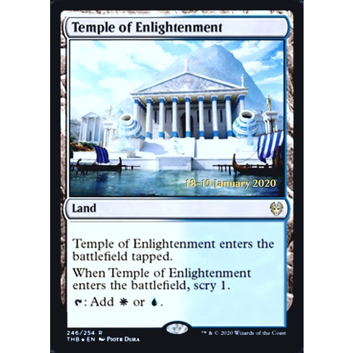 Temple of Enlightenment (Prerelease) FOIL - THB
