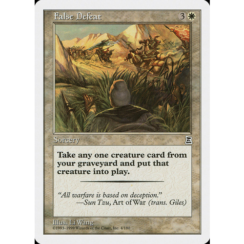 False Defeat - PTK