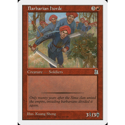 Barbarian Horde - PTK