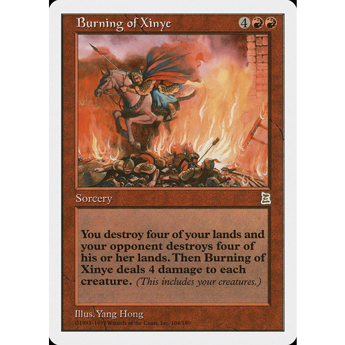 Burning of Xinye - PTK