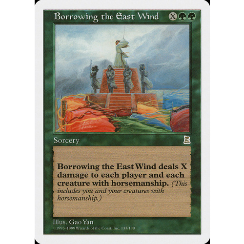Borrowing the East Wind - PTK