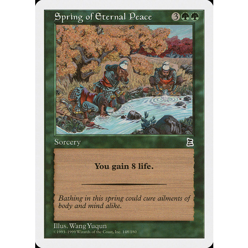 Spring of Eternal Peace - PTK