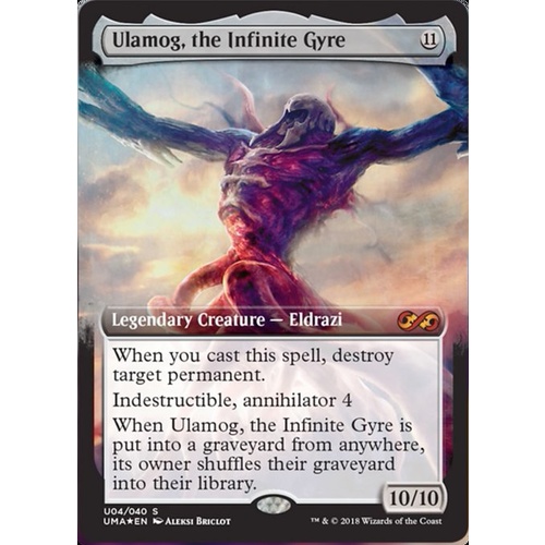 Ulamog, the Infinite Gyre Box Topper FOIL - UMA