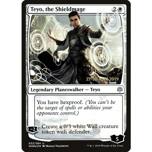 Teyo, the Shieldmage Pre-Release FOIL - WAR