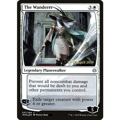 The Wanderer Pre-Release FOIL - WAR
