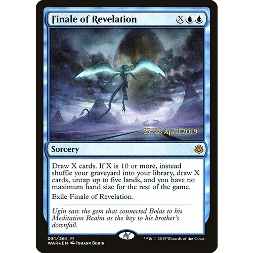 Finale of Revelation Pre-Release FOIL - WAR