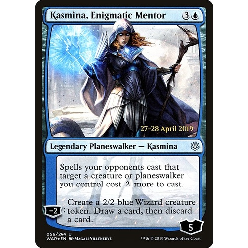 Kasmina, Enigmatic Mentor Pre-Release FOIL - WAR