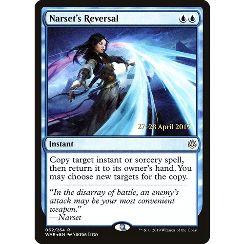 Narset's Reversal Pre-Release FOIL - WAR