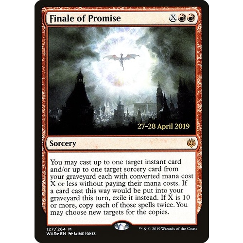 Finale of Promise Pre-Release FOIL - WAR