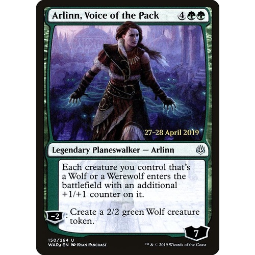 Arlinn, Voice of the Pack Pre-Release FOIL - WAR