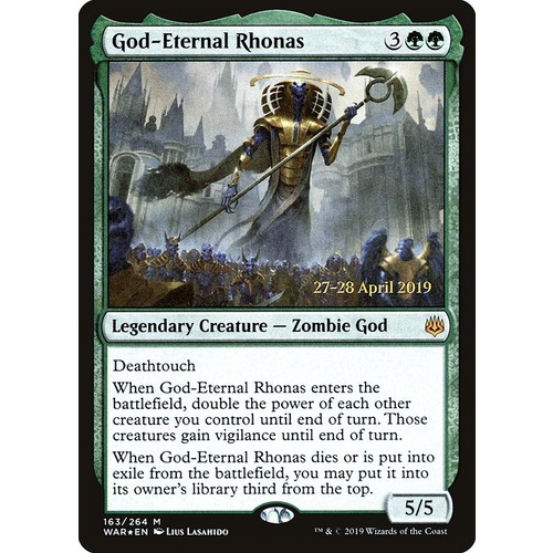 God-Eternal Rhonas Pre-Release FOIL - WAR