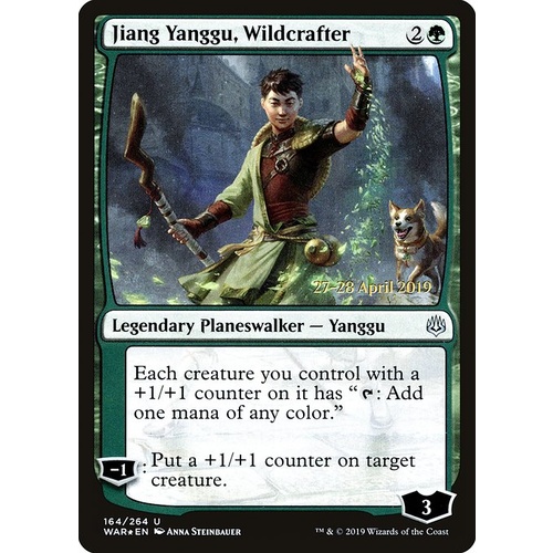 Jiang Yanggu, Wildcrafter Pre-Release FOIL - WAR