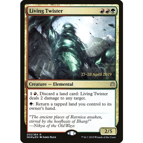 Living Twister Pre-Release FOIL - WAR