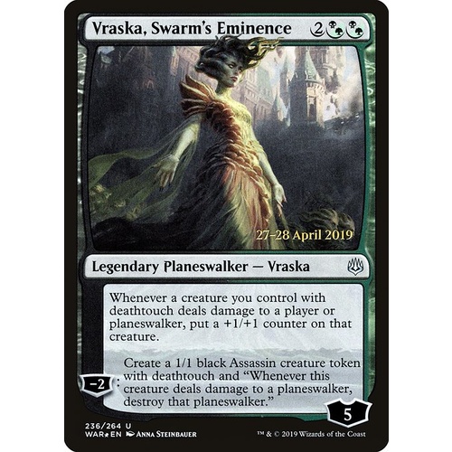 Vraska, Swarm's Eminence Pre-Release FOIL - WAR
