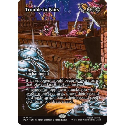 Trouble in Pairs (Borderless) - PZA
