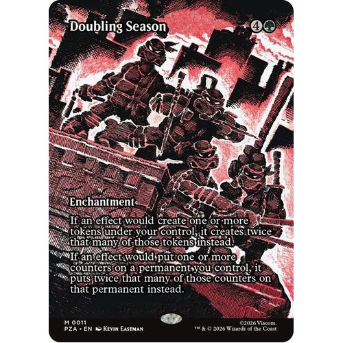 Doubling Season (Borderless) - PZA