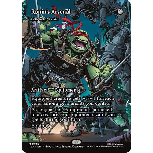 Ronin's Arsenal - Conqueror's Flail (Borderless) - PZA