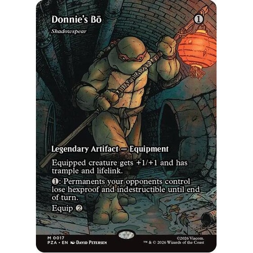Donnie's Bo - Shadowspear (Borderless) - PZA