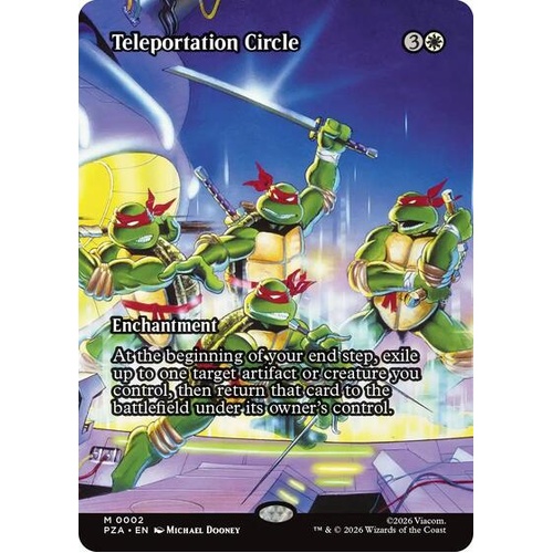Teleportation Circle (Borderless) FOIL - PZA