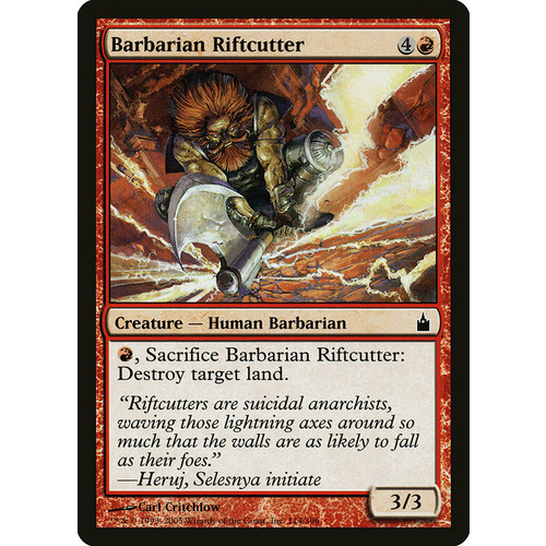Barbarian Riftcutter - RAV