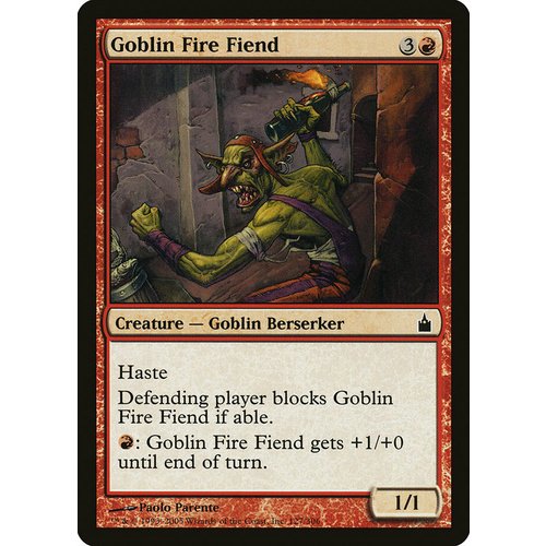 Goblin Fire Fiend - RAV