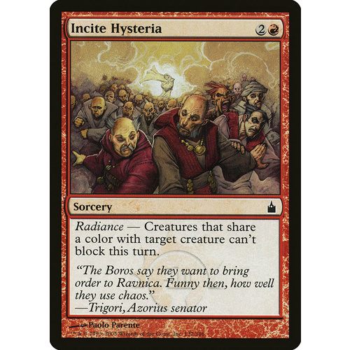 Incite Hysteria - RAV