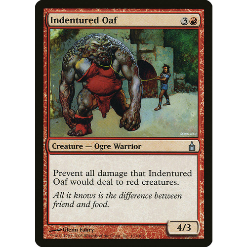 Indentured Oaf - RAV