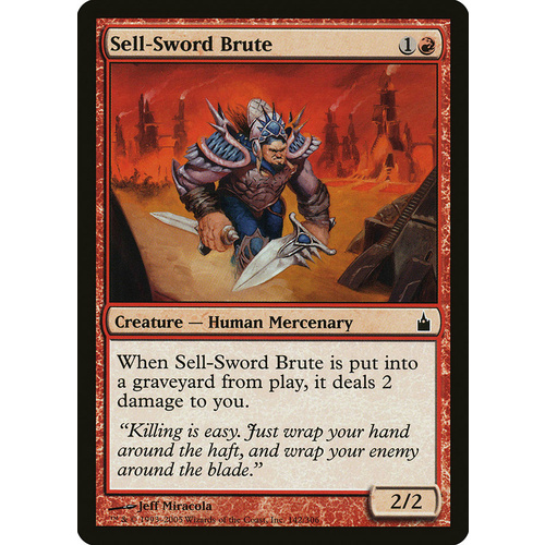 Sell-Sword Brute - RAV