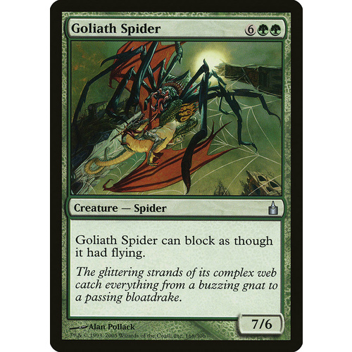 Goliath Spider - RAV