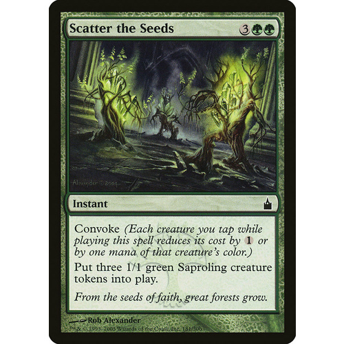 Scatter the Seeds - RAV