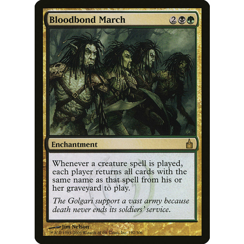 Bloodbond March - RAV