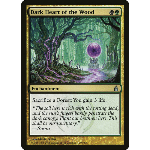 Dark Heart of the Wood - RAV
