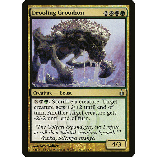 Drooling Groodion - RAV