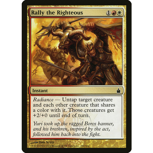 Rally the Righteous - RAV