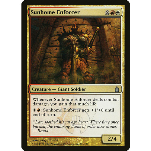 Sunhome Enforcer - RAV
