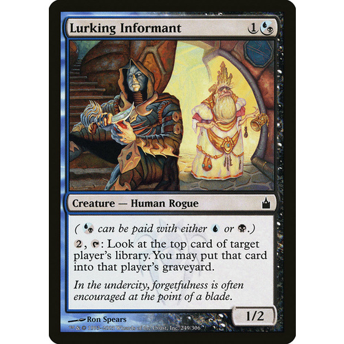 Lurking Informant - RAV