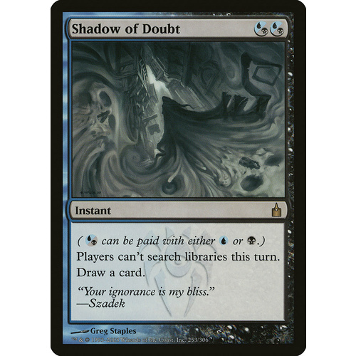 Shadow of Doubt FOIL - RAV