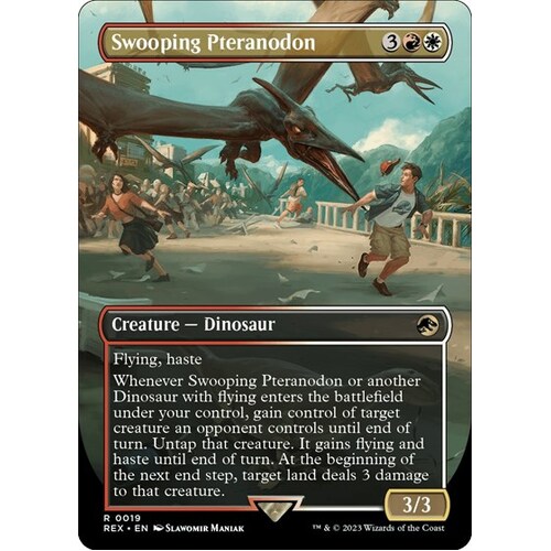 Swooping Pteranodon (Borderless) - REX