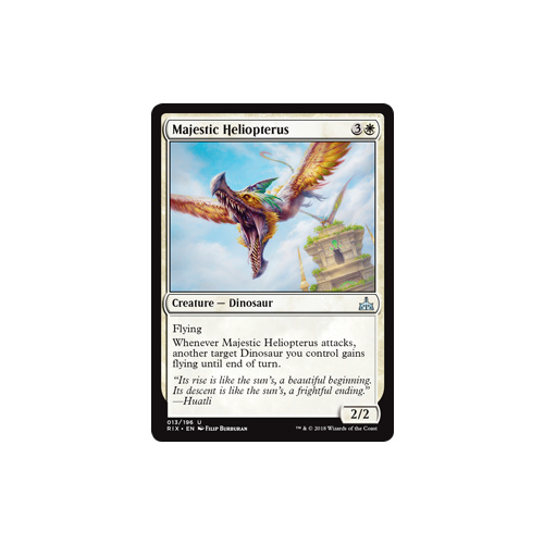 Majestic Heliopterus - RIX