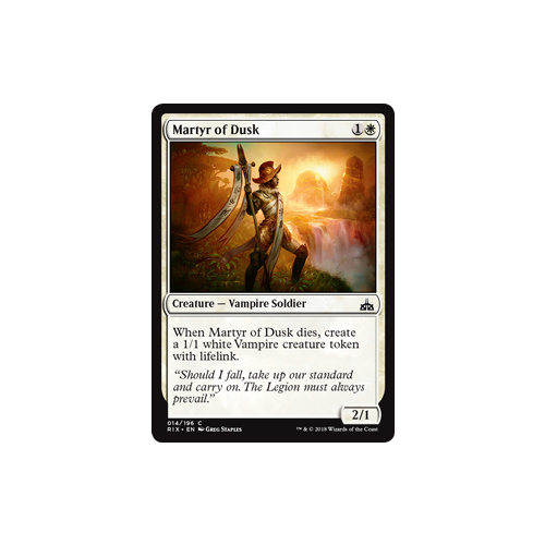 Martyr of Dusk FOIL - RIX