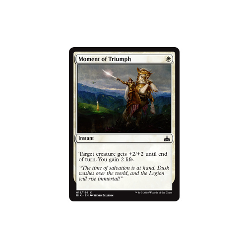 Moment of Triumph - RIX
