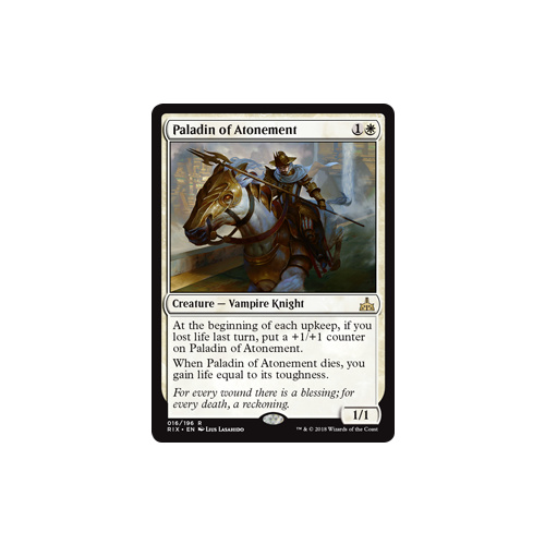 Paladin of Atonement - RIX