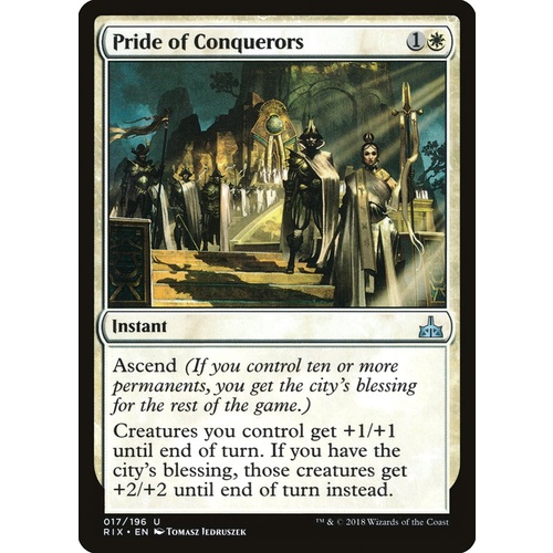 Pride of Conquerors FOIL - RIX