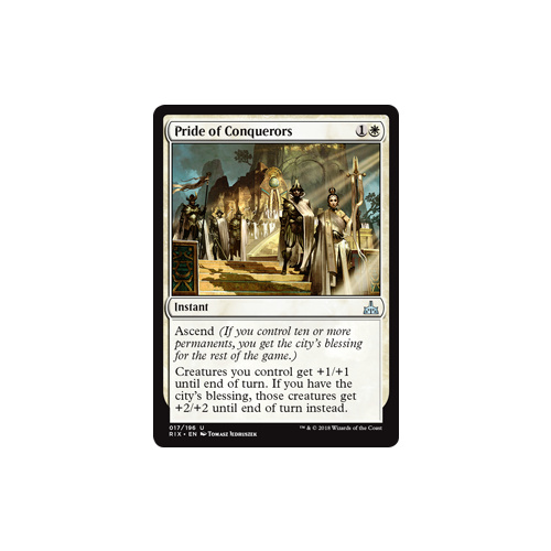 Pride of Conquerors - RIX