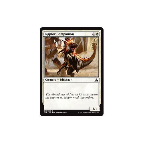 Raptor Companion - RIX