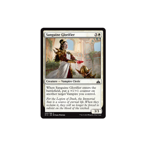 Sanguine Glorifier - RIX
